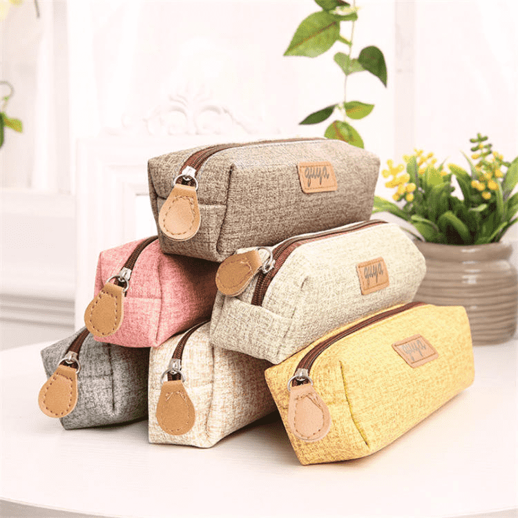 Túi đựng bút chì giả da